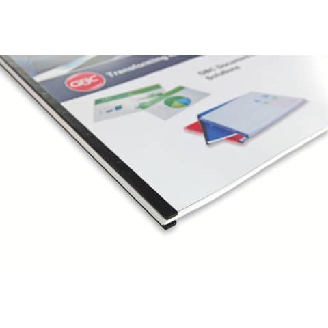 Pettini per rilegatura GBC SureBind 25 mm A4 nero - fino a 250 fogli conf da 100 pettini - 1132850